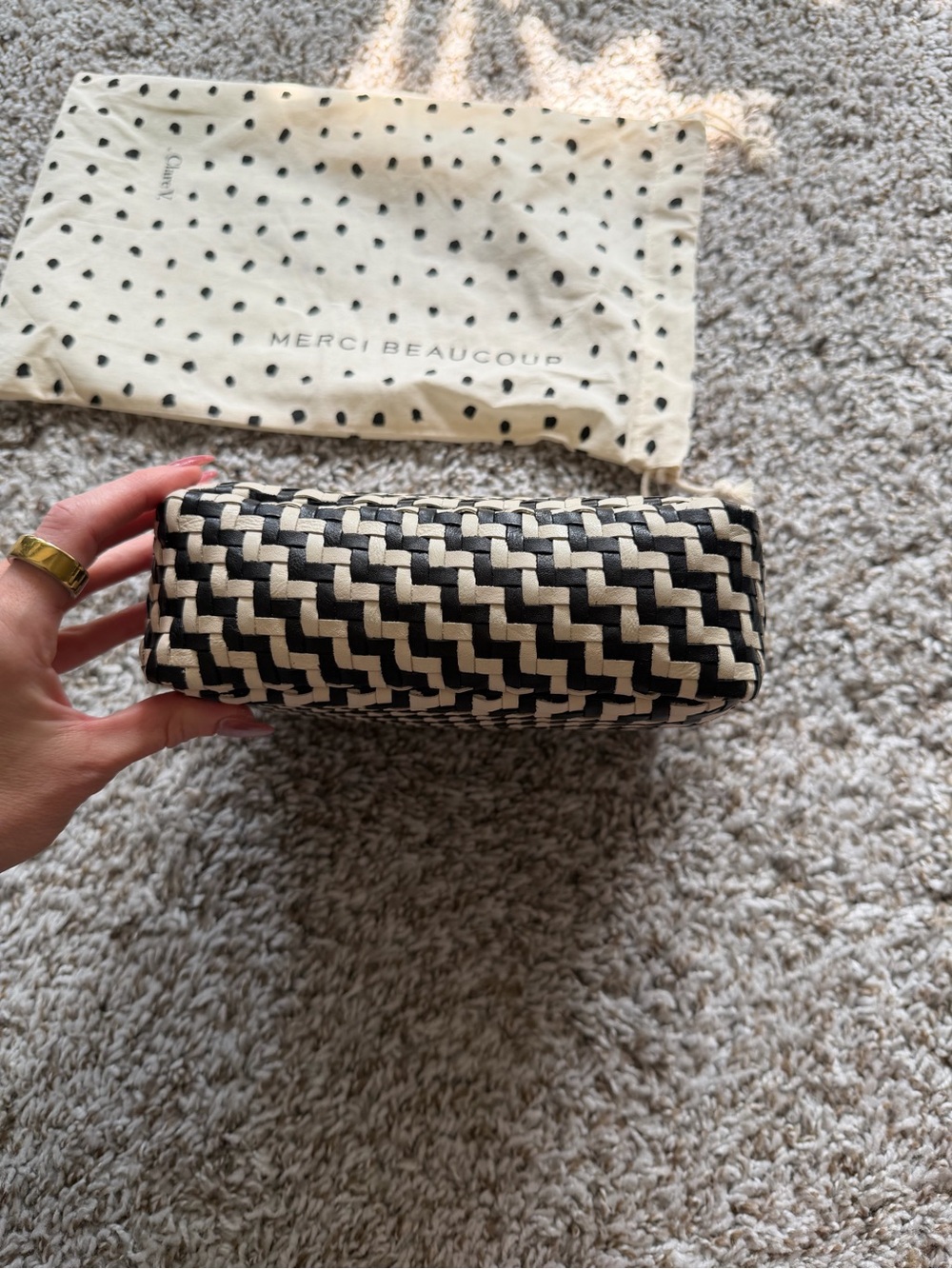 Clare V Zig zag Midi Woven - Picture 2 of 3